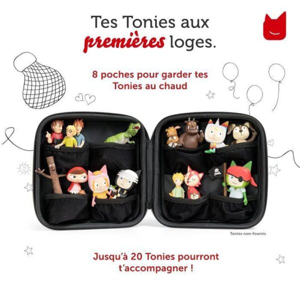 Mallette de Transport rouge - Tonie Produits