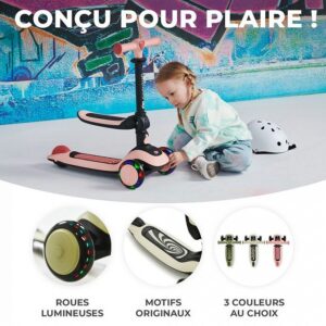 Draisienne et trottinette à trois roues Halley - Kinderkraft Produits