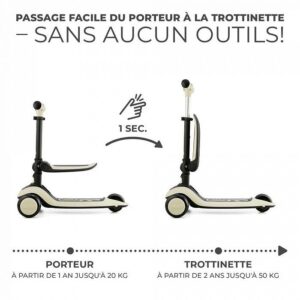 Draisienne et trottinette à trois roues Halley - Kinderkraft Produits