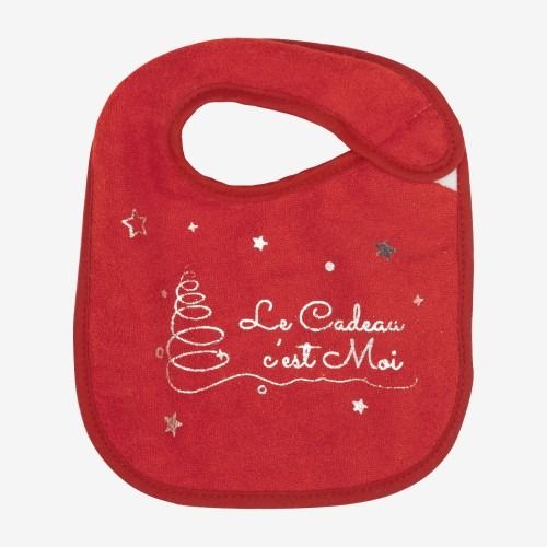 Lot de 2 bavoirs naissance Noël Produits