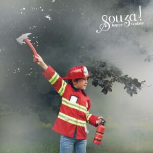 Déguisement enfant pompier avec accessoires - Souza Produits