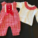 Salopette bebe rouge 0/6 mois Produits