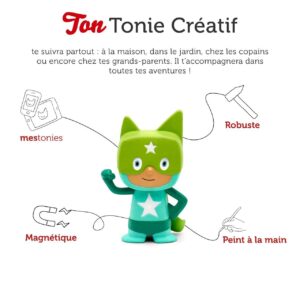 Figurine Tonie Créatif - Super-Héros - Turquoise Produits