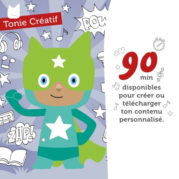 Figurine Tonie Créatif - Super-Héros - Turquoise Produits