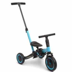 Vélo enfant 4 en 1 avec barre de poussée Gio bleu Billy Produits
