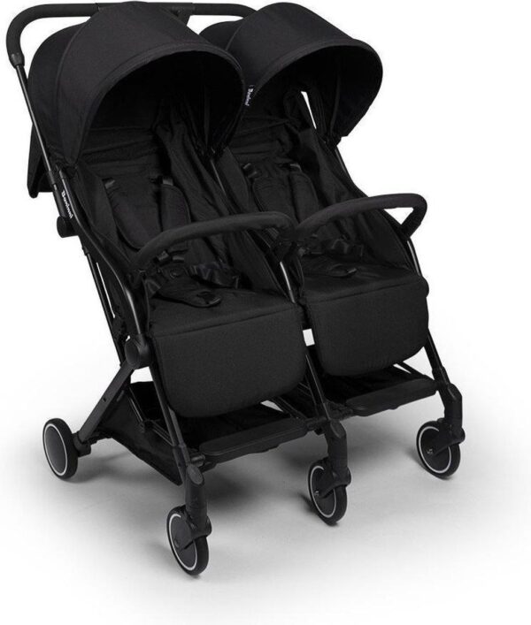 Poussette double Duo Buggy Adige Noir - Baninni Produits