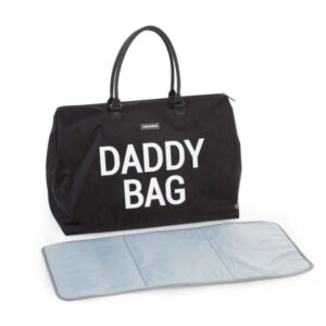 Sac à langer DADDY BAG toile Noir - Childhome Produits