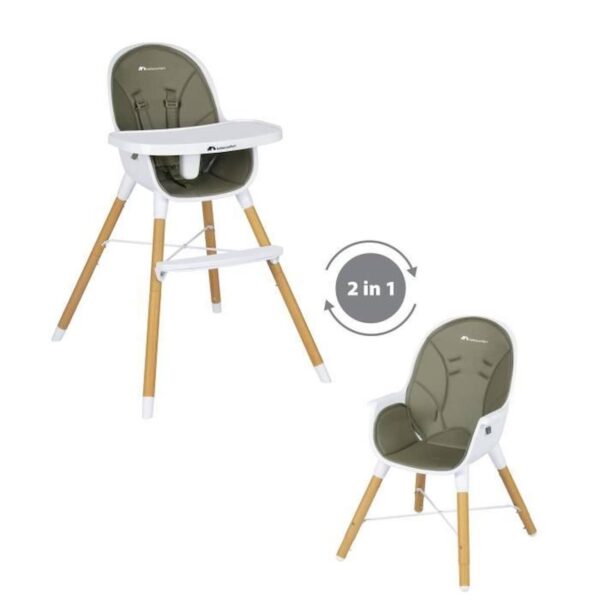 Chaise haute avista mineral green - Bébé Confort Produits