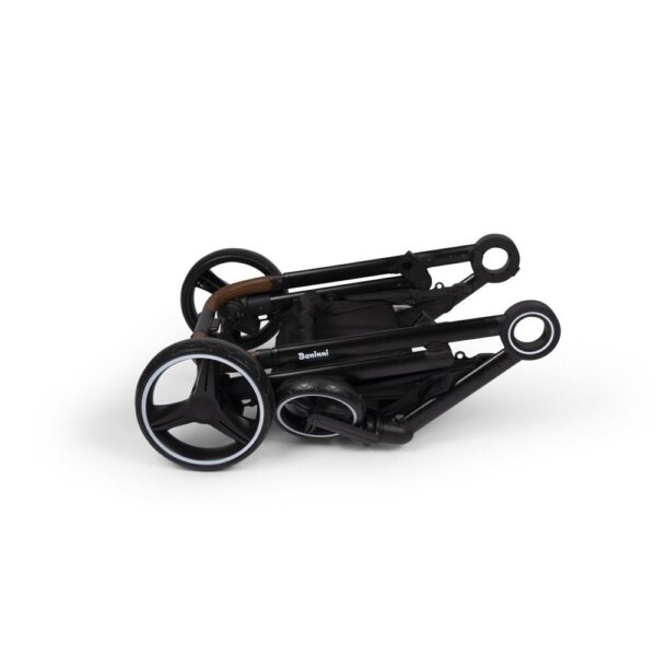 Poussette double Luiz Noir - Baninni Produits