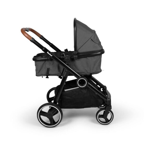 Poussette double Luiz Noir - Baninni Produits