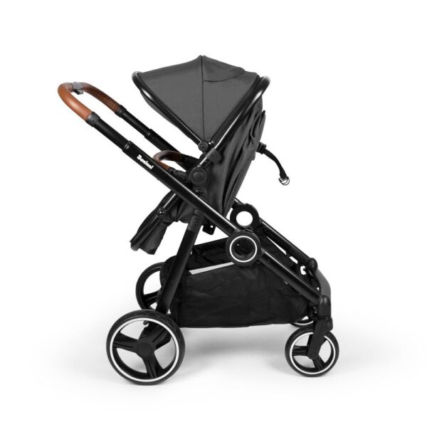 Poussette double Luiz Noir - Baninni Produits