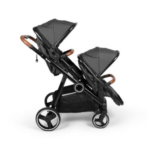 Poussette double Luiz Noir - Baninni Produits