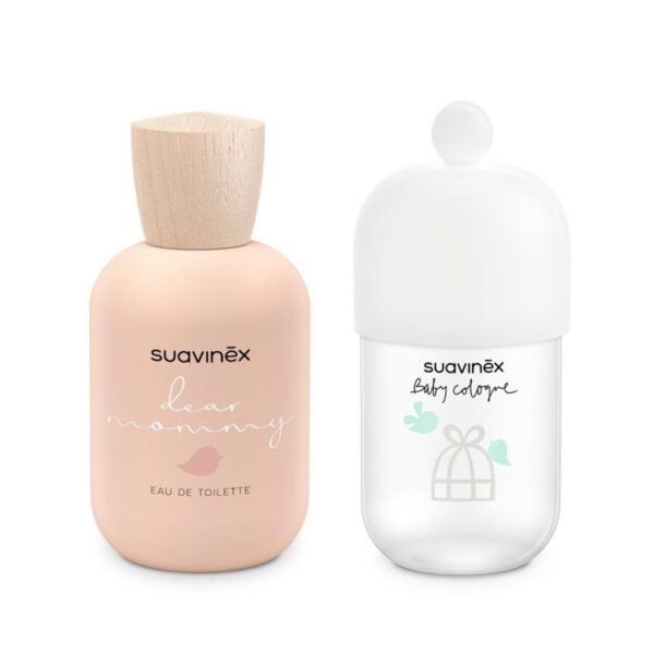 Coffret eau de cologne Maman + baby cologne Rose - Suavinex Produits