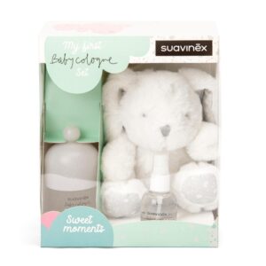 Coffret peluche avec baby cologne Blanc - Suavinex Produits