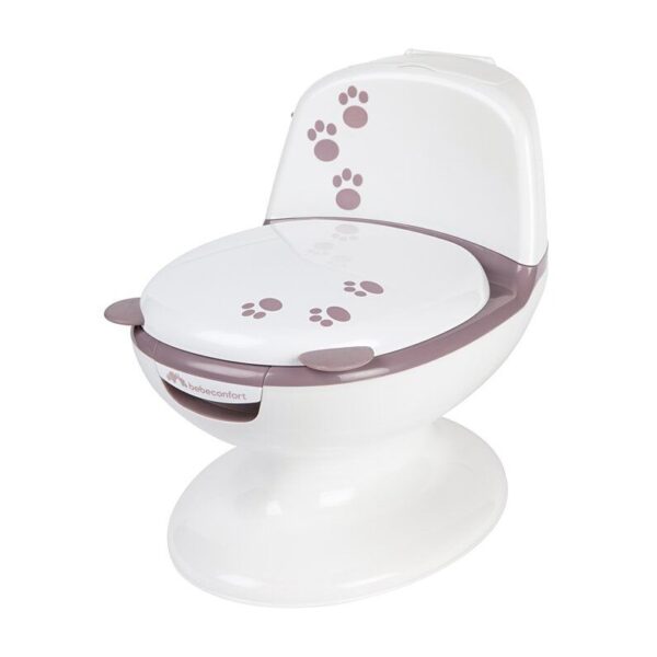Mini pot toilette Oursonne Blanc et rose - Bébé Confort Produits