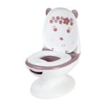Mini pot toilette Oursonne Blanc et rose - Bébé Confort Produits