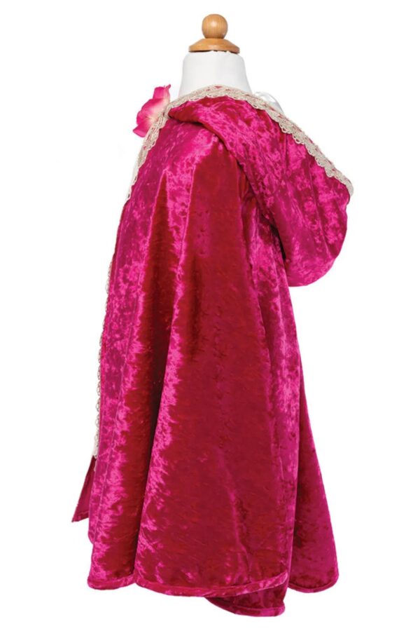 Cape de princesse velours Deluxe fuschia - Great Pretenders Produits