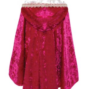 Cape de princesse velours Deluxe fuschia - Great Pretenders Produits