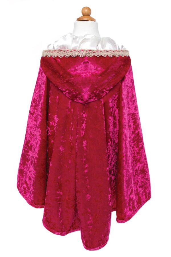 Cape de princesse velours Deluxe fuschia - Great Pretenders Produits