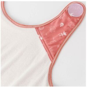 Serviette papillon Rose Bambou - Baby to love Produits