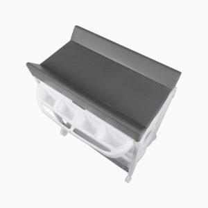 Table à langer avec baignoire Rosie gris mineral - Bébé Confort Produits