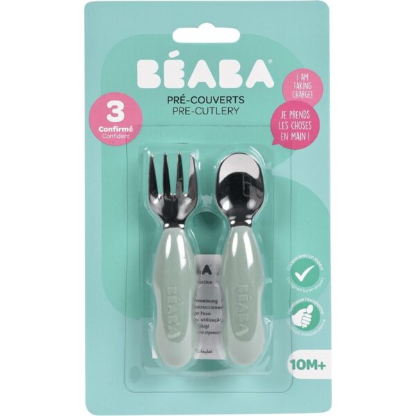 Couverts enfant inox lot de 2 - Béaba Produits