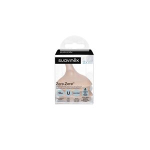 Lot de 2 tétines 0m+ Débit U ZERØ.ZERØ - Suavinex Produits
