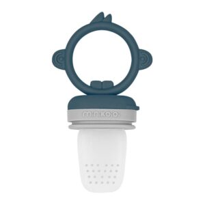Grignoteur en silicone ardoise/gris - MiniKoiOi Produits