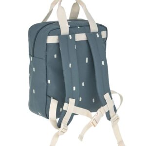 Petit Sac À dos carré Happy Prints Bleu - Lassig Produits