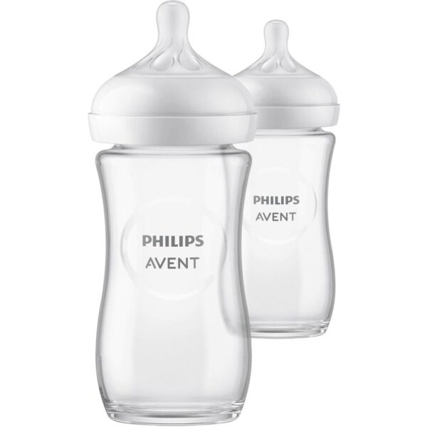 Biberon Natural Response verre 260 ml lot de 2 - Philips Avent Produits