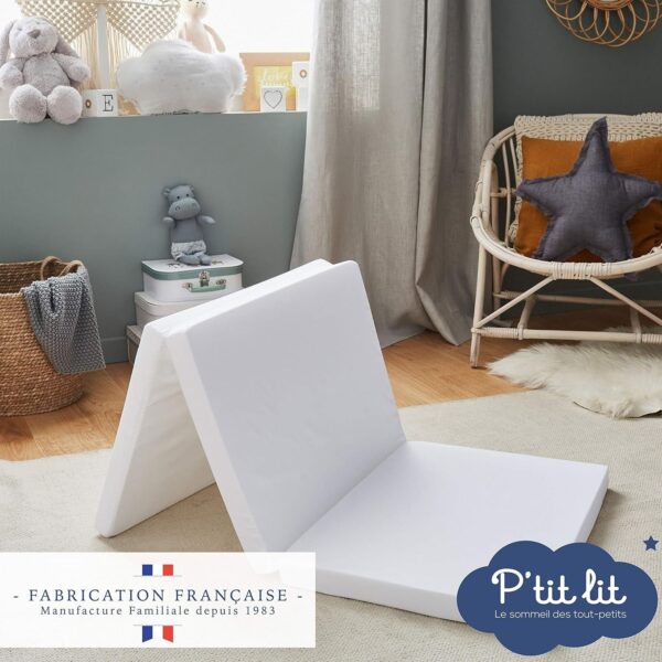 Mon P'tit Matelas Nomade 60x120 cm - P'tit lit Produits