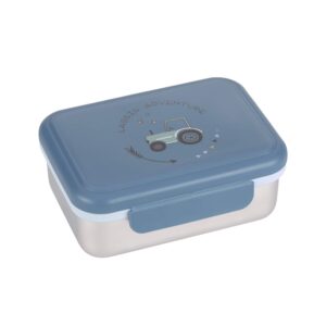 Boîte à goûter inox aventure tracteur - Lassig Produits