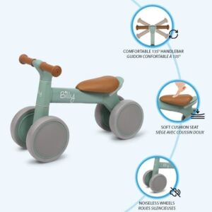 Draisienne 1- 3 ans Pina vert gris - Billy Produits