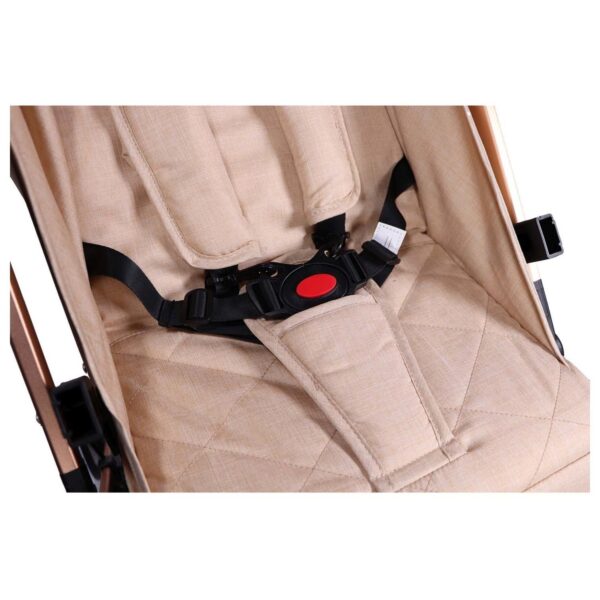 Poussette Vivo rose beige - Ding Produits