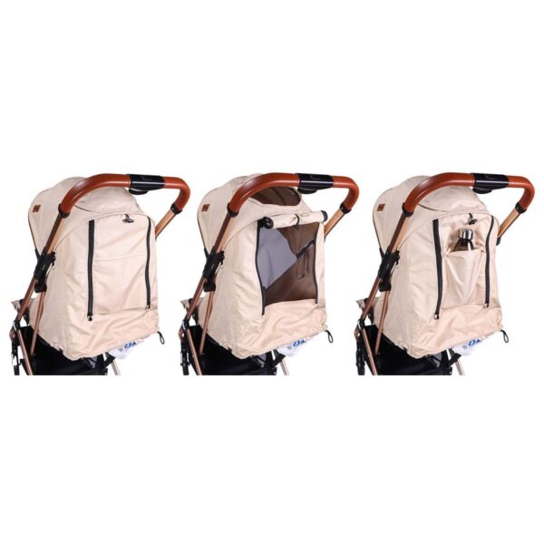 Poussette Vivo rose beige - Ding Produits