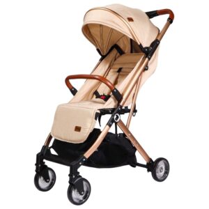Poussette Vivo rose beige - Ding Produits