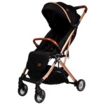 Poussette Vivo rose black - Ding Produits