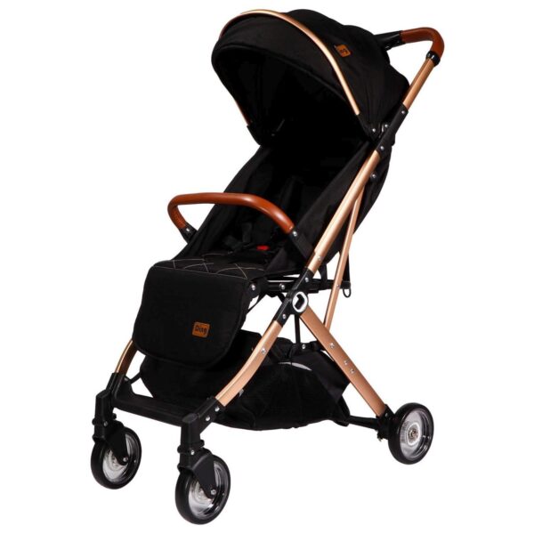Poussette Vivo rose black - Ding Produits