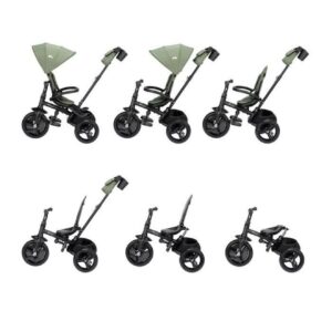 Tricycle 10 mois à 5 ans mineral green Windy - Bébé Confort Produits