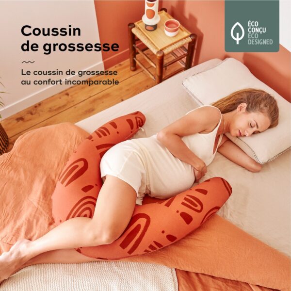 Coussin d'allaitement B.Love earth terracotta - Babymoov Produits