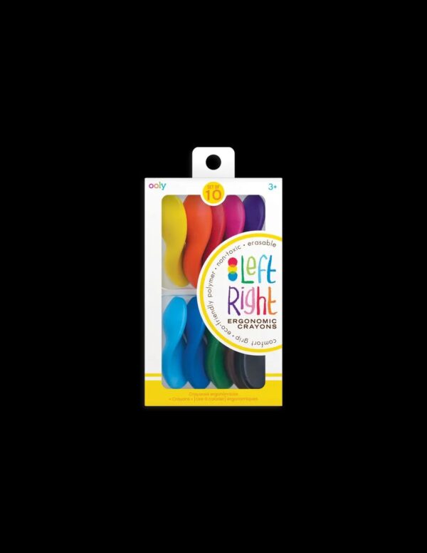 10 Crayons Ergonomiques Droitier gaucher - OOLY Produits