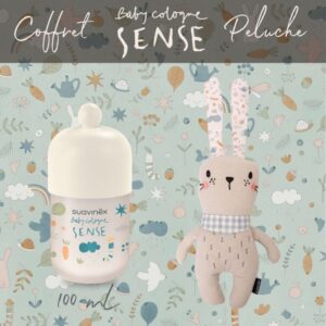 Coffret lapin et Baby Cologne Sense - SUAVINEX Produits