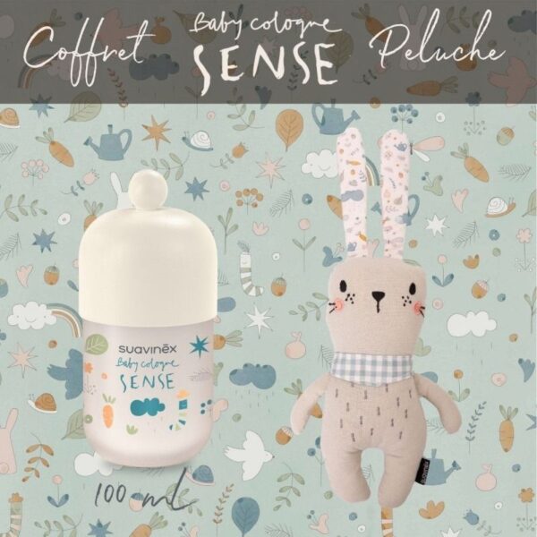 Coffret lapin et Baby Cologne Sense - SUAVINEX Produits