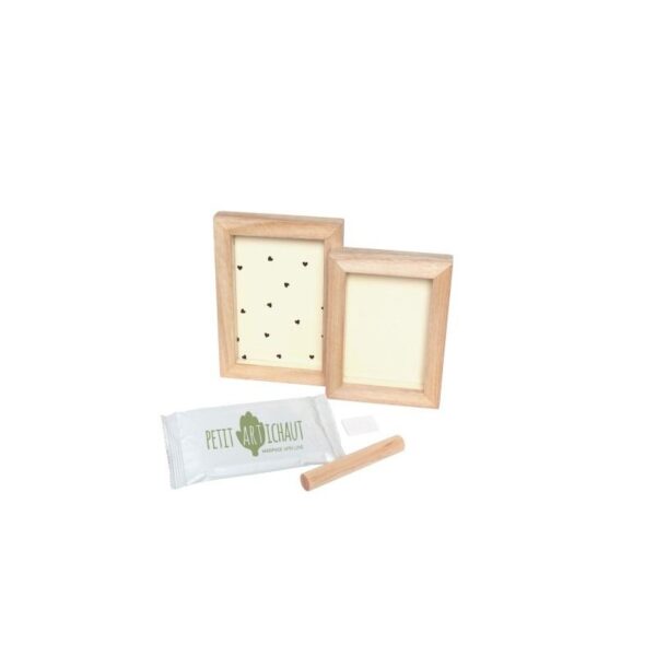 Cadre empreinte Duo Jolis coeurs - Petit Artichaut Produits