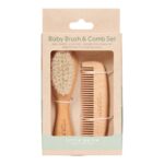 Brosse et Peigne bébé marron - Little dutch Produits