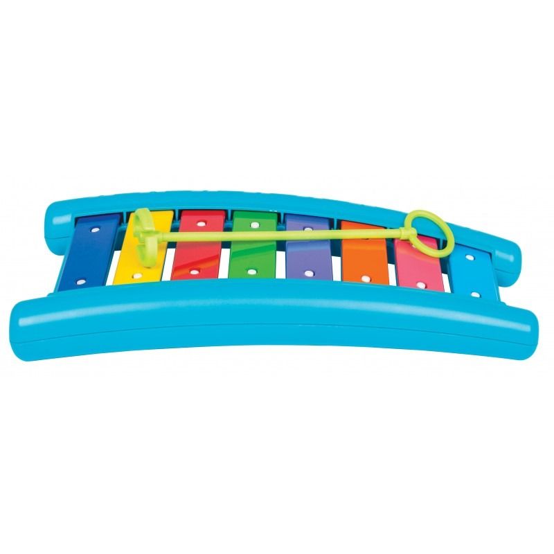 Xylophone En Forme De Bus Scolaire - Jouet Musical à Tirer, Dès 1 An, Avec Roues