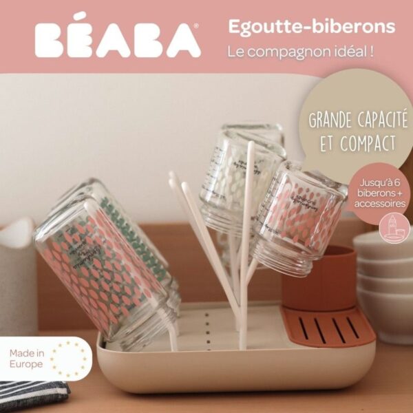 Egoutte biberons Forêt Terracotta - Béaba Produits