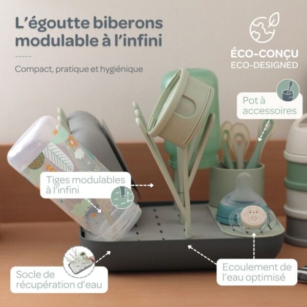 Egoutte biberons Forêt Misty - Béaba Produits