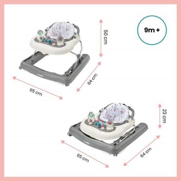 Trotteur 2 en 1 Zinc - Babymoov Produits