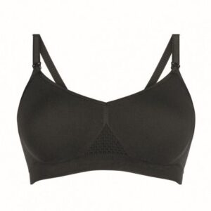 Brassière allaitement Seamless avec coques Noir 5096 - Anita Produits